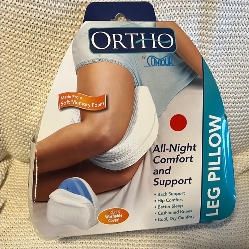 White Leg Pillow